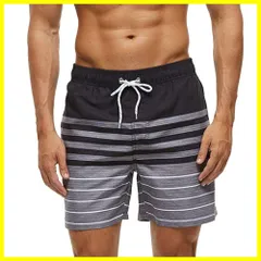 【人気商品】水着 メンズ (ヒラロキ) サーフパンツ 海水パンツ ボードショーツ スイムウェア [Hilarocky] 水陸両用 速乾 ビーチパンツ