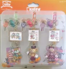 【中古】ストラップ ダッフィー＆シェリーメイ＆ジェラトーニ ストラップ3個セット 「ダッフィーのハロウィーン2015」 東京ディズニーシー限定