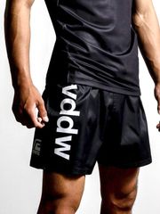 Reversal RVDDW Pants/Shorts for Men and Women, Gym and Martial Arts Training Wear, 4-Way Stretch Fight Shorts with 180-Degree Leg Split, RVBS056
