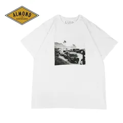 【新品】 Almond Surf アーモンドサーフ Malibu メンズ/レディース ホワイト S-XL TS1018のサムネイル