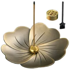 EUSTACEお香立て線香立て香炉香皿線香皿線香差しインテリア癒し香炉桜和風おしゃれシンプル縦型仏壇茶道香道喫茶店睡眠書斎瞑想浄化ヨガ教室オフィス玄関先茶室(9穴円筒形ミニお線香立…