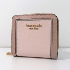 ケイトスペード 二つ折り財布 レディース ミニ財布 コンパクト ウォレット レディース ピンク系  KATE SPADE K8960 0007 650