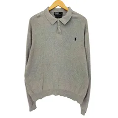 ポロバイラルフローレン Polo by RALPH LAUREN 90S PIMA COTTON L/S ポロシャツ メンズ JPN：XXL 