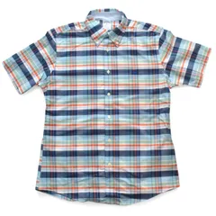 BROOKS BROTHERS ブラックスブラザーズ ボタンダウンシャツ 半袖 サイズM REGENT FIT ノンアイロンストレッチ サイズM メンズ