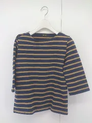 ◇ Fleur de lis フラデリ ボーダー 七分袖 カットソー ベージュ ネイビー レディース P  【1211030003216】のサムネイル