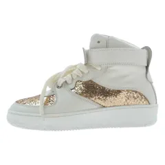 VALENTINO ヴァレンティノ スニーカー PQ2S0A57 Sneakers ハイカット スニーカー スパンコール ホワイト 35【中古】のサムネイル