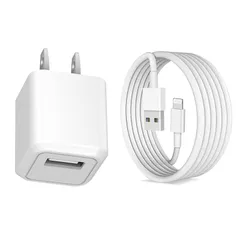 アイフォン 充電器【MFi/PSE認証済み】USB iPhone 充電ケーブル 1.8M USB 充電器 ACアダプター USB コンセント充電器 iPhone 14/14 Plus/14 Pro/14 Pro Max/13/13Pro/12/12 対応