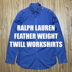 Polo by Ralph Lauren エポレット付き ワークシャツ S ネイビー