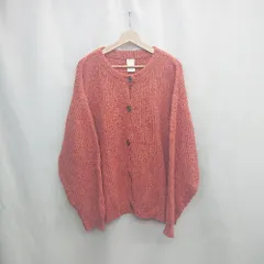 ◇ ⊇ Happy John 長袖 ニットカーディガン サイズF オレンジ レディース E  【1502180037399】
