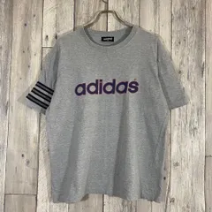 OLD adidas 90s アディダス 3本ライン 半袖 Tシャツ TEE M
