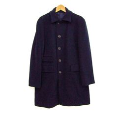 サルトリアリング チェスターコート ウール アウター メンズ 44サイズ ネイビー Sartoria Ring 【中古】