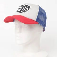 デウスエクスマキナ スナップバックキャップ BAYLANDS TRUCKER BLUE-REDのサムネイル