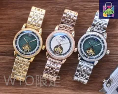 PATEK PHILIPPE パテックフィリップ メンズ腕時計 41mm｜自動巻き機械式×2WAYベルト｜強化ミネラルガラス/実物撮影新品未使用-WTO店名をご確認ください