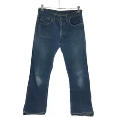 □□LEVI'S リーバイス 古着 ジーンズ 505 BigE 60~70s ボタン裏刻印5 42TALON チェーンステッチ SIZE W33×L31 インディゴ