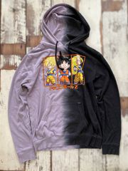 ドラゴンボールZ パーカー 紫 黒　S