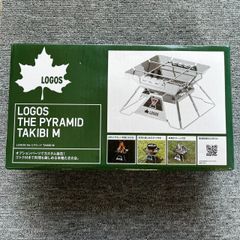 LOGOS ロゴス ピラミッドTAKIBI M 焚き火台 グリル付き キャンプ アウトドア BBQ コンパクト収納