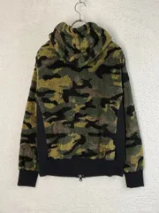 【新品 定価110,000円】1piu1uguale3 ウノピゥウノウグァーレトレ ZIP PARKA ジップパーカー 5 グリーン 【値下げ交渉歓迎】のサムネイル