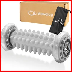 【人気商品】【柔道整復師が推薦】 Wawalag つぼコロくん 足裏マッサージ 足ツボ 足つぼ 足ツボマット 足つぼマット 健康グッズ プレゼント (グレー)