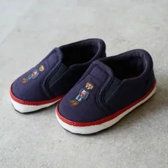 POLO RALPH LAUREN（ポロ ラルフローレン） Bal Harbour Polo ベア スリッポン スニーカー キッズ／ベビー US2（約11cm）【ほぼ未使用】
