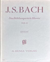 バッハ 平均律クラヴィーア曲集 第2巻 (ピアノソロ) 輸入楽譜 Bach Das Wohltemperierte Klavier 洋書