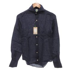 トッカ TOCCA フレンチスリーブワンピース 2 M 紺 ネイビー 黒