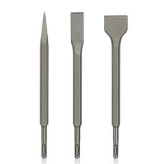 【数量限定】充電式ハンマードリル チゼル SDS プラス シャンク ドリル ＳＤＳ ビット プラス Mrupoo シャンク コンクリート タガネ 工具 全長 250mm 45crタングステン鋼 レンガ 切断 はがし バリ取り ハツリ 作業 チゼル