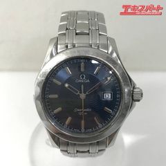 OMEGA オメガ Seamaster シーマスター 120m クオーツ/シルバー/青盤 メンズ ウォッチ 腕時計 稼働品 ミスマ店
