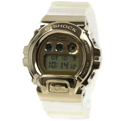 Gショック カシオ 腕時計 メンズ 時計 デジタル 日付 カレンダー スケルトン クリア 透明 ゴールド G-SHOCK CASIO GM-6900SG-9