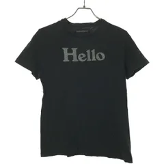 MADISONBLUE　マディソンブルー　バイカラー　Tシャツ　カーキ　ホワイト MADISONBLUE(マディソンブルー)の【HPS別注】HELLO CREW NECK