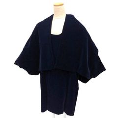 〇504mc1〇薄物和装コート 着物 紗 市松 ロングしつけ付 - メルカリ
