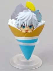 【中古】キーホルダー 五条悟 「呪術廻戦 ぷにとっぷ くれーぷりーあそーと マスコット(スタンド付き)」