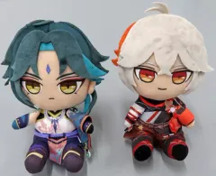 【中古】ぬいぐるみ 全2種セット おすわりぬいぐるみvol.2～ショウ・楓原万葉～ 「原神-GENSHIN-」 GiGO・セガ限定