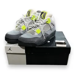 希少サイズ 国内正規 NIKE AIR JORDAN 4 RETRO SE NEON 95 CT5342-007 ネオン ジョーダン4 スニーカー ナイキ 30cm　54831Aのサムネイル