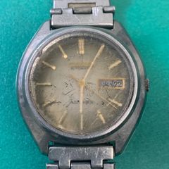 70's希少 浮世絵文字盤 ジャンク シチズン ベルト延長金具付き 自動