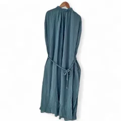 ザラ　SSサイズ　ロングワンピース　緑