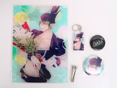 4点セット にじさんじ 花畑チャイカ 誕生日2021/アクリルパネル・缶バッジ・アクリルキーホルダー