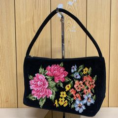 H】FEILER フェイラー 花柄 ハンドバッグ 131 - メルカリ