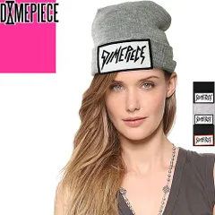 ダイムピース DIME PIECE Logo Beanie ニット帽 帽子 ビーニー レディース メンズ ブランド スキー ボード 秋 冬 防寒 カジュアル おしゃれ 大きいサイズ アウトドア 黒 ブラック グレー