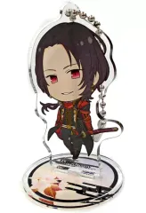 【中古】雑貨 加州清光 「刀剣乱舞-ONLINE-×animatecafe 極 トレーディングアクリルスタンドキーホルダー 極ver.」