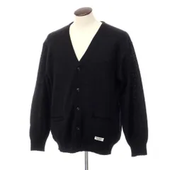【中古】ワコマリア WACKO MARIA 2022年秋冬 アクリルウールモヘヤ カーディガン XL メンズ