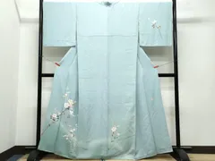 本加賀友禅 魚津誠 花草文様 訪問着 共八掛 一つ紋 正絹 作家 落款 2025年最新】本加賀友禅 訪問着の人気アイテム - メルカリ