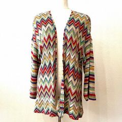 MISSONI パターン長袖カーディガン リバーシブル - メルカリ