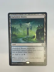 Darkslick Shores 闇滑りの岸 foil 4枚セット Darkslick Shores 闇滑りの岸 foil 4枚セット 闇滑りの岸