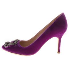 MANOLO BLAHNIK (マノロブラニク) ハンギシ ビジュー ライン