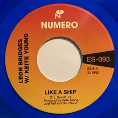 米、欧7” Leon Bridges W/ Keite Young /  Like A Ship ES093 Numero Group /00080