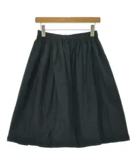 PRADA プラダ 膝丈 コットン プリーツスカート フレア サイズ42 黒 プラダ Re-Nylon プリーツスカート ナイロン ブラック (PRADA
