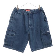 SUPREME (シュプリーム) 22SS Cargo Work Short Denim カーゴワークデニムショーツ ショートパンツ インディゴ