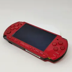ソニー　PSP-3000 レッド　バッテリー/充電器ないため動作未確認　赤　PlayStation Portable  プレイステーションポータブル　管理番号KKVUNKO4
