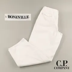 80’s BONEVILLE / ボンネビル アーミートラウザータイプ C-OS-6368 48(80cm)サイズ オフホワイト ファスナー破損 ボタン欠損（ジャンク商品）のサムネイル