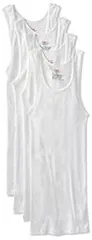 Hanes Ultimate メンズ FreshIQ タンクトップ 4枚パック US サイズ: X-Large カラー: ホワイト